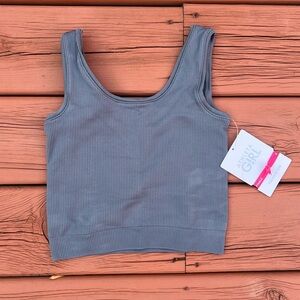 Athelta Girl rise above rib tank